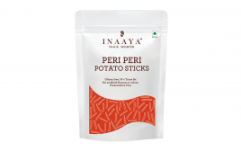 Inaaya Peri Peri Potato Sticks   Pack  160 grams